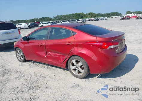 2011 Hyundai Elantra Limited (Ulsan Plant) from USA, damaged, VIN KMHDH4AE2BU115802